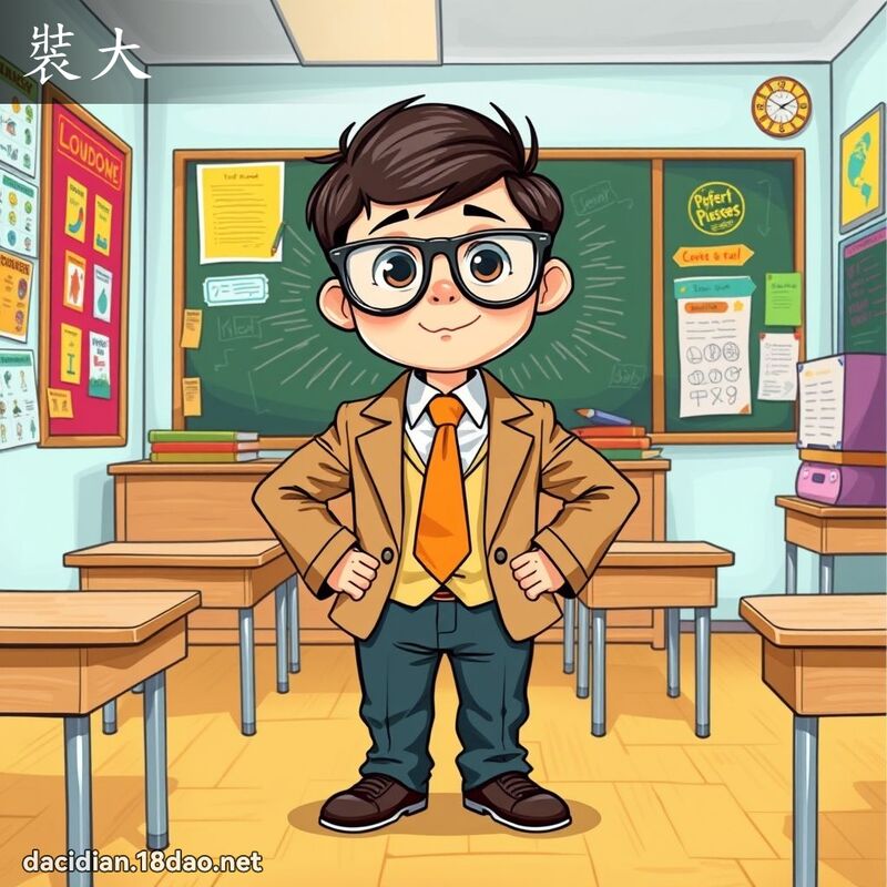 裝大 - 國語大辭典配圖