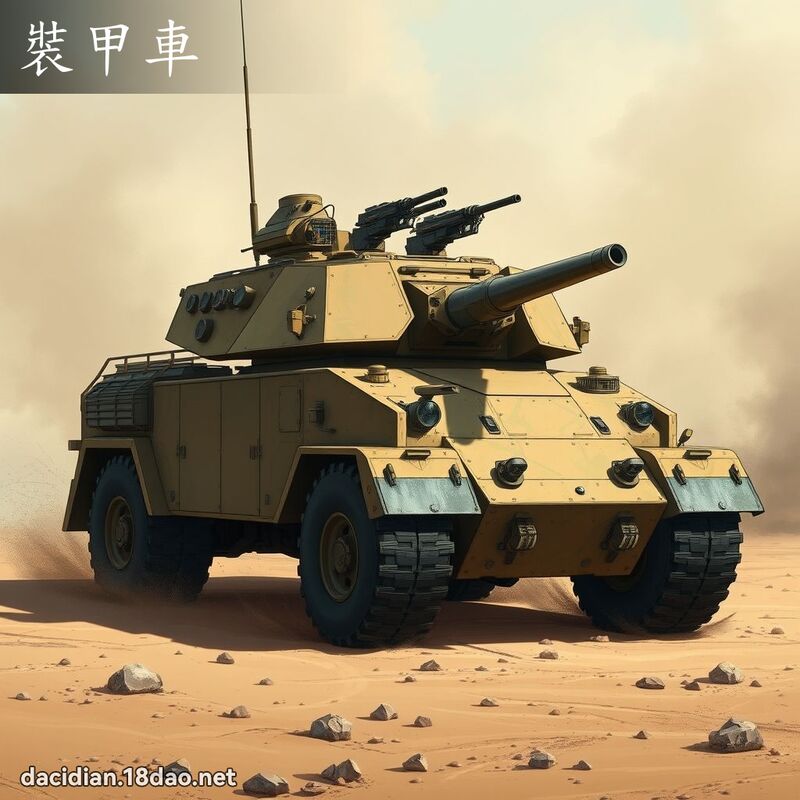 裝甲車 - 國語大辭典配圖