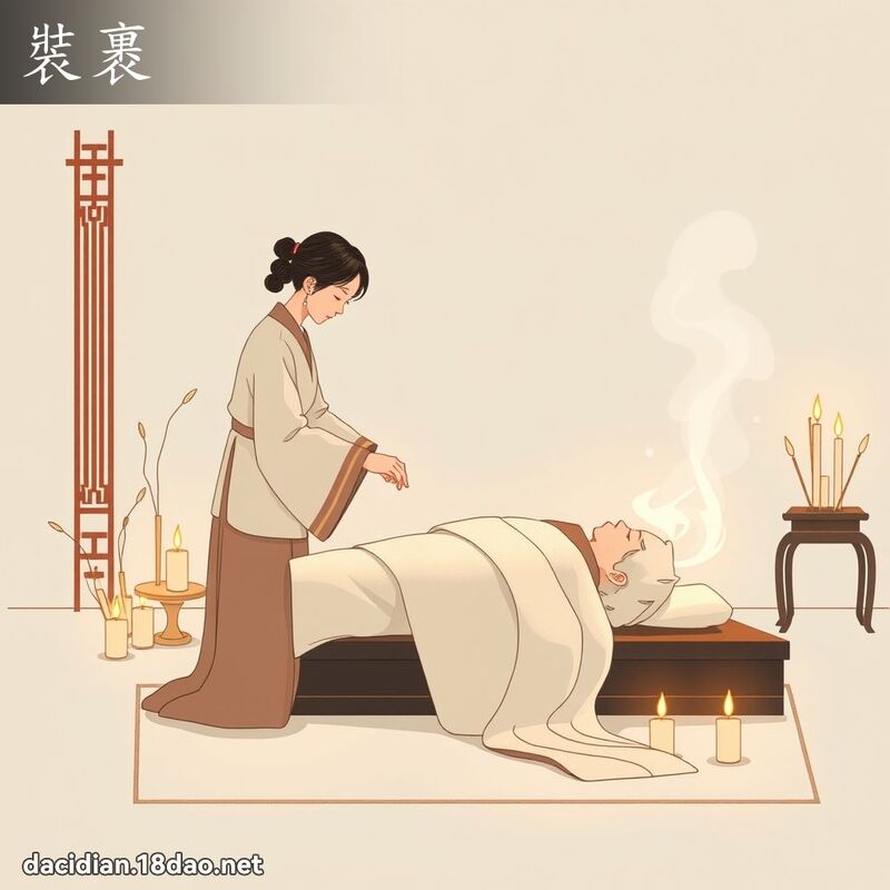 装裹 - 国语大辞典配图