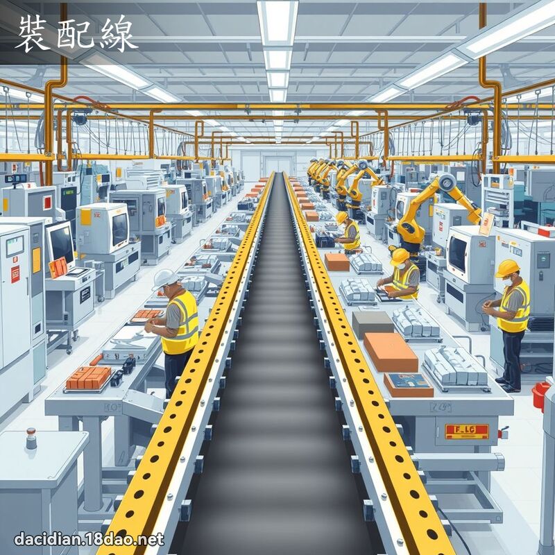 装配线 - 国语大辞典配图