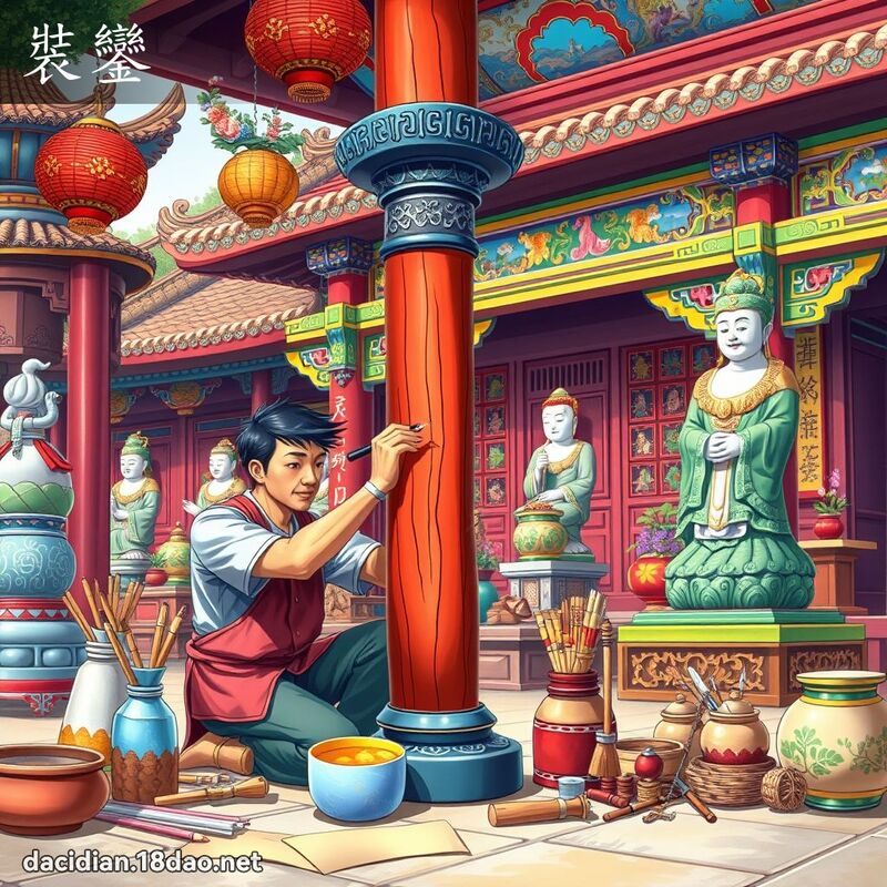 裝鑾 - 國語大辭典配圖