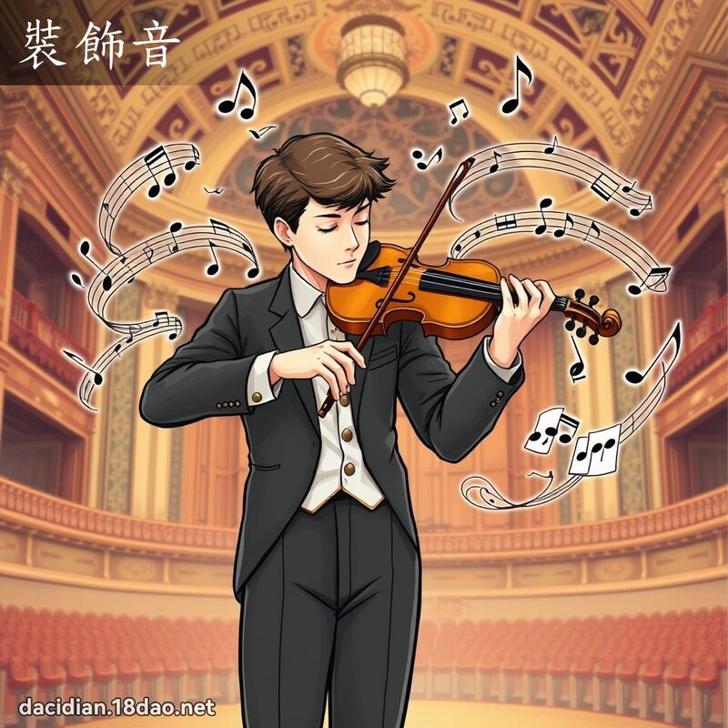 裝飾音 - 國語大辭典配圖