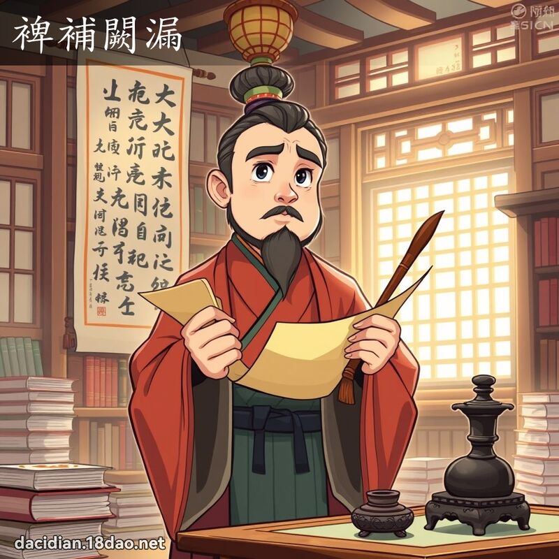 裨補闕漏 - 國語大辭典配圖