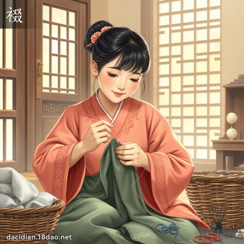 裰 - 國語大辭典配圖