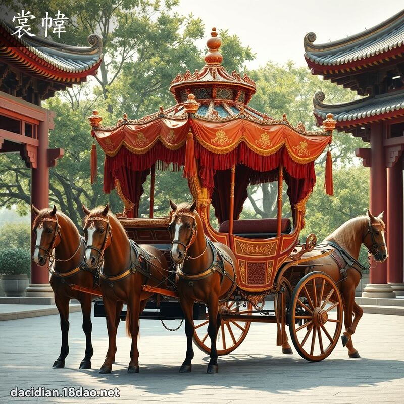 裳幃 - 國語大辭典配圖