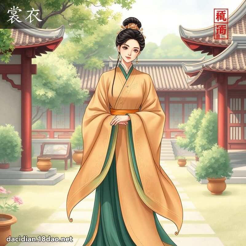 裳衣 - 国语大辞典配图
