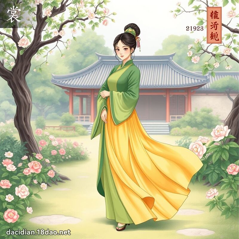 汉字: 裳 (多音字)