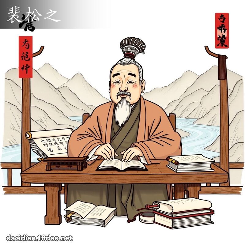 裴松之 - 國語大辭典配圖