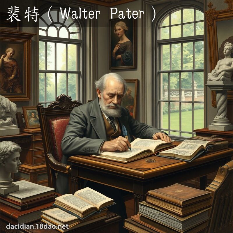 裴特（Walter Pater） - 国语大辞典配图