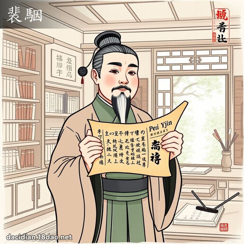 裴駰 - 國語大辭典配圖