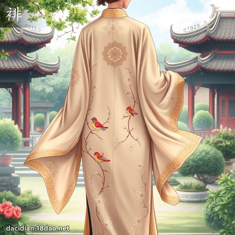 裶 - 国语大辞典配图