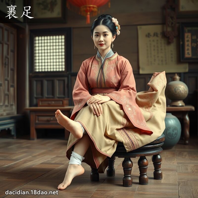裹足 - 國語大辭典配圖