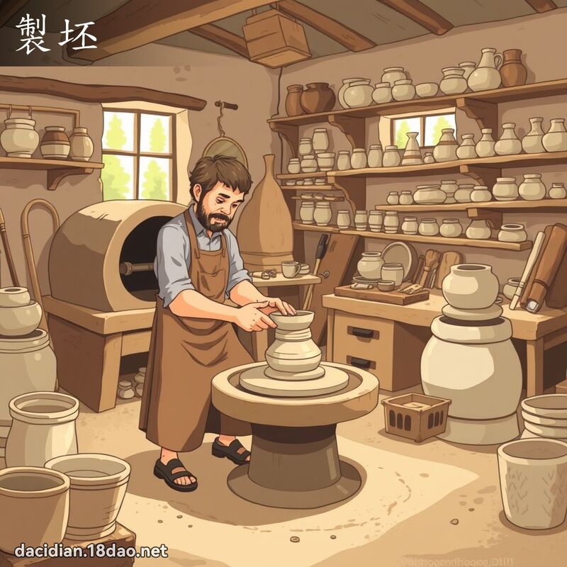 製坯 - 國語大辭典配圖