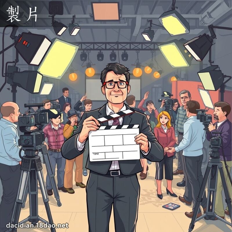 製片 - 國語大辭典配圖