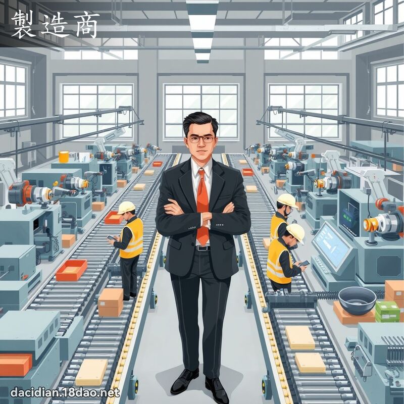 製造商 - 國語大辭典配圖
