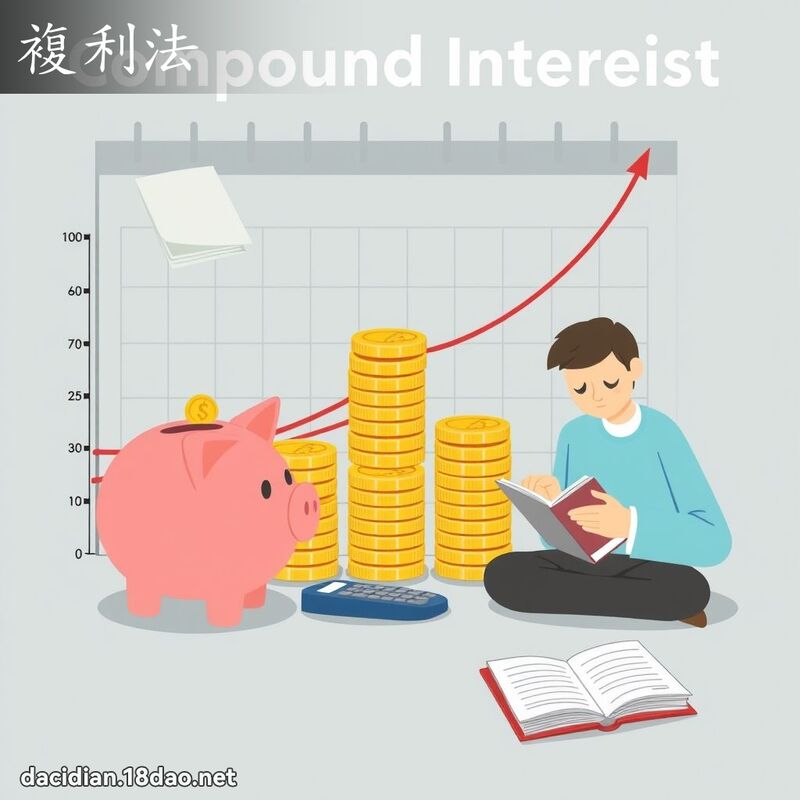 複利法 - 國語大辭典配圖
