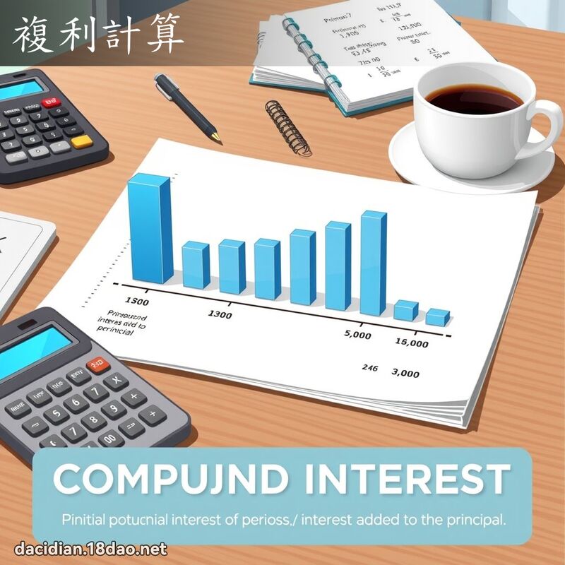 複利計算 - 國語大辭典配圖