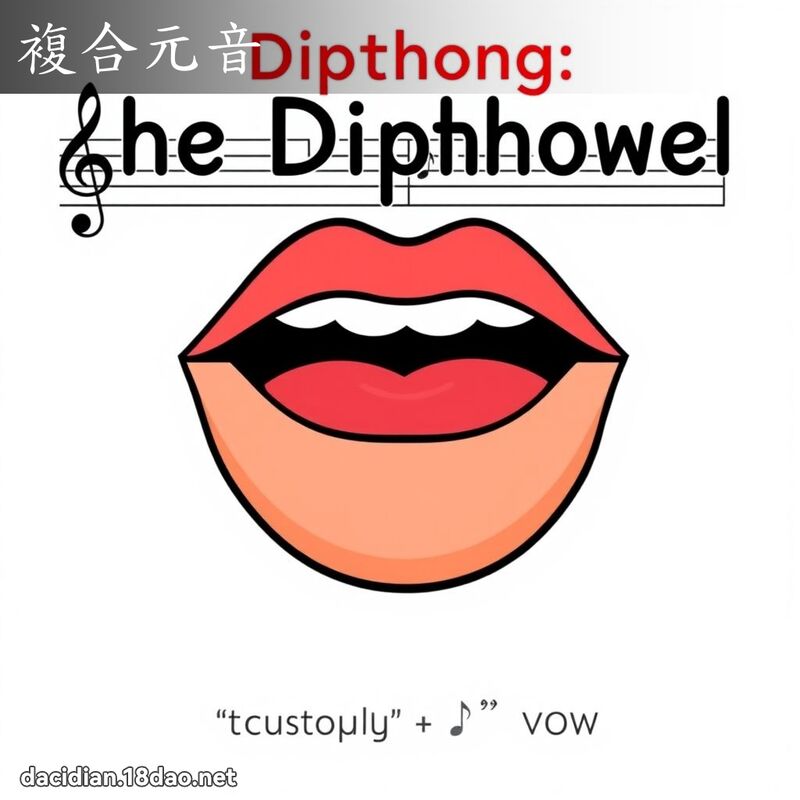 複合元音 - 國語大辭典配圖