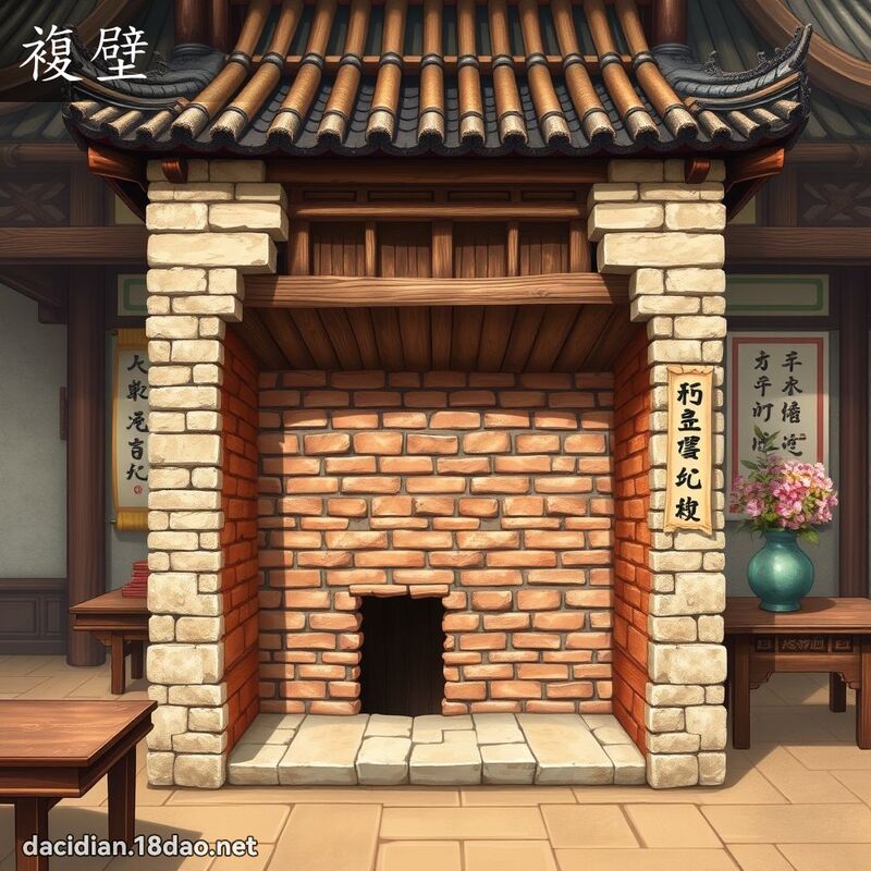 复壁 - 国语大辞典配图