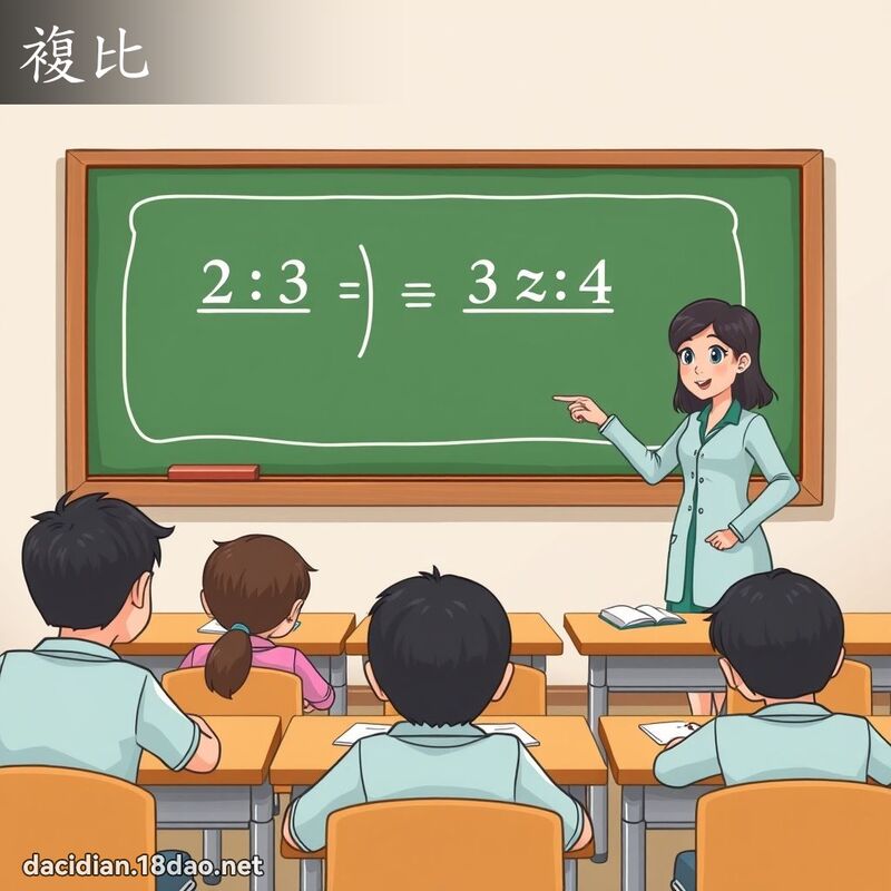 复比 - 国语大辞典配图