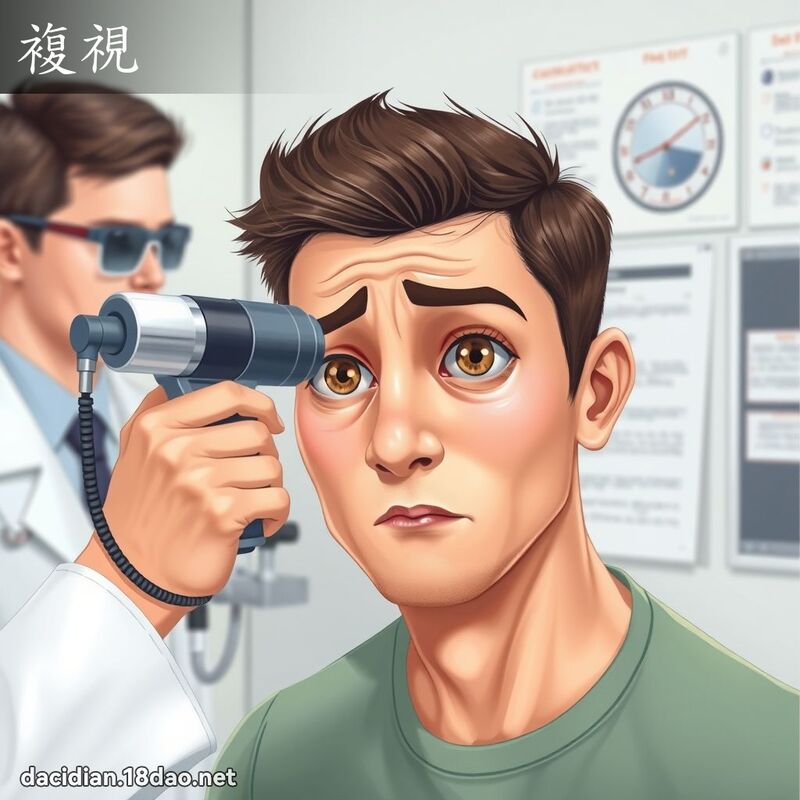 复视 - 国语大辞典配图