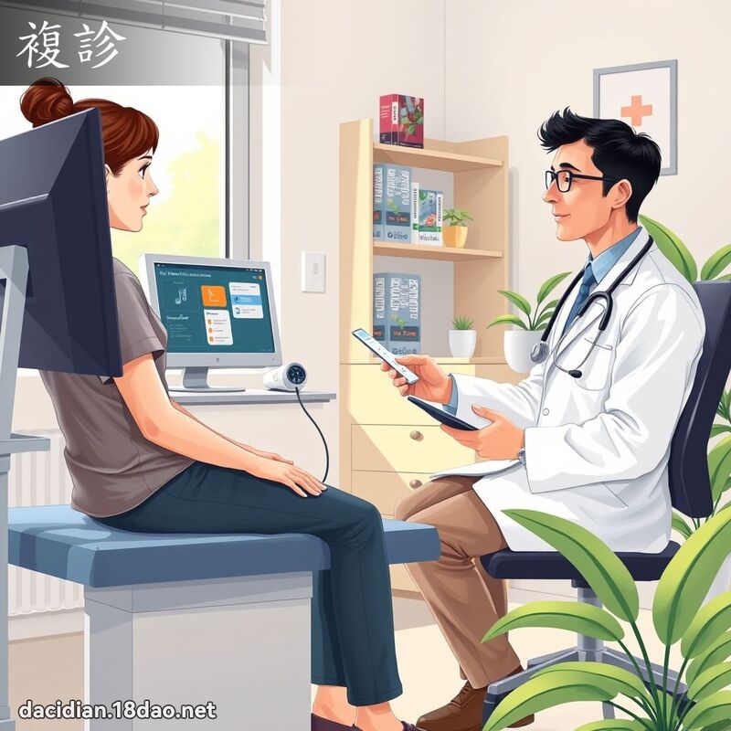 複診 - 國語大辭典配圖