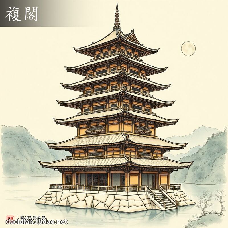 复阁 - 国语大辞典配图