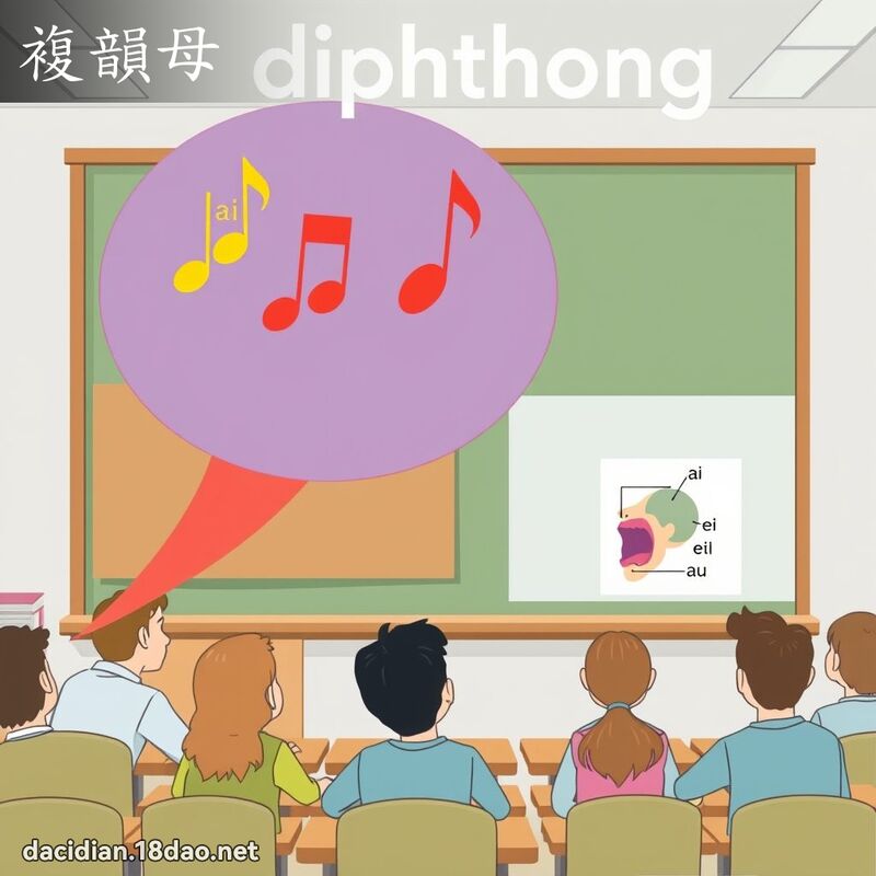 复韵母 - 国语大辞典配图
