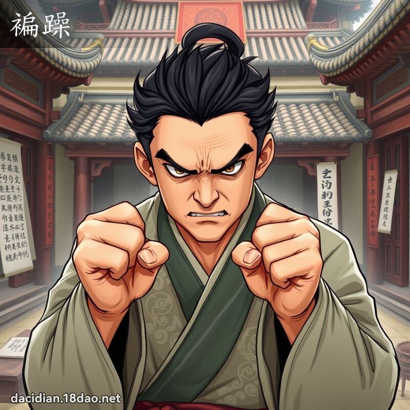 褊躁 - 國語大辭典配圖