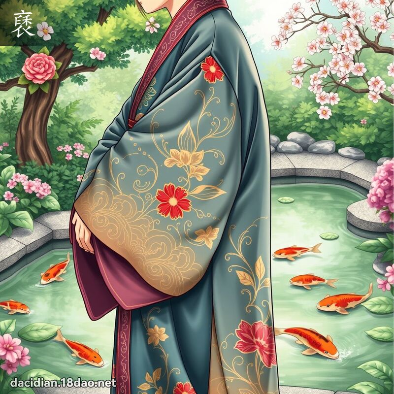 漢字: 褎 (多音字)