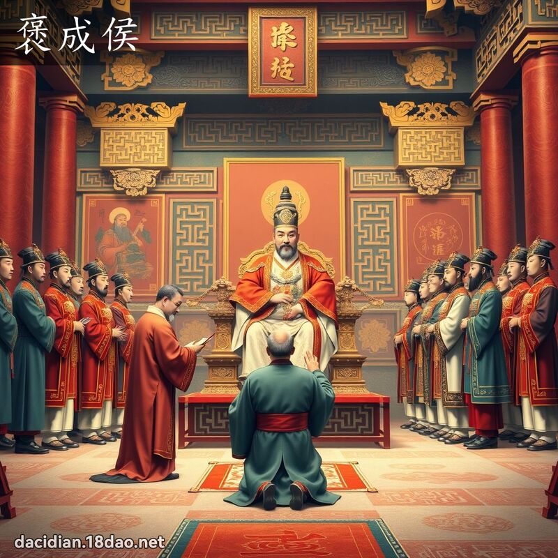 褒成侯 - 國語大辭典配圖