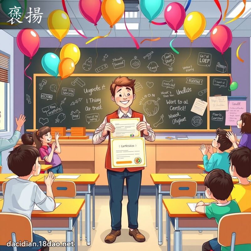 褒扬 - 国语大辞典配图