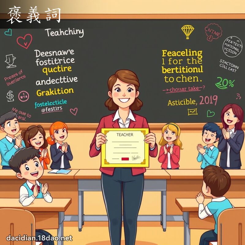 褒義詞 - 國語大辭典配圖