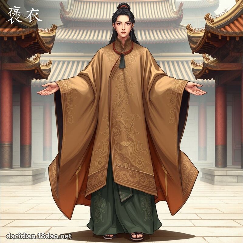 褒衣 - 国语大辞典配图