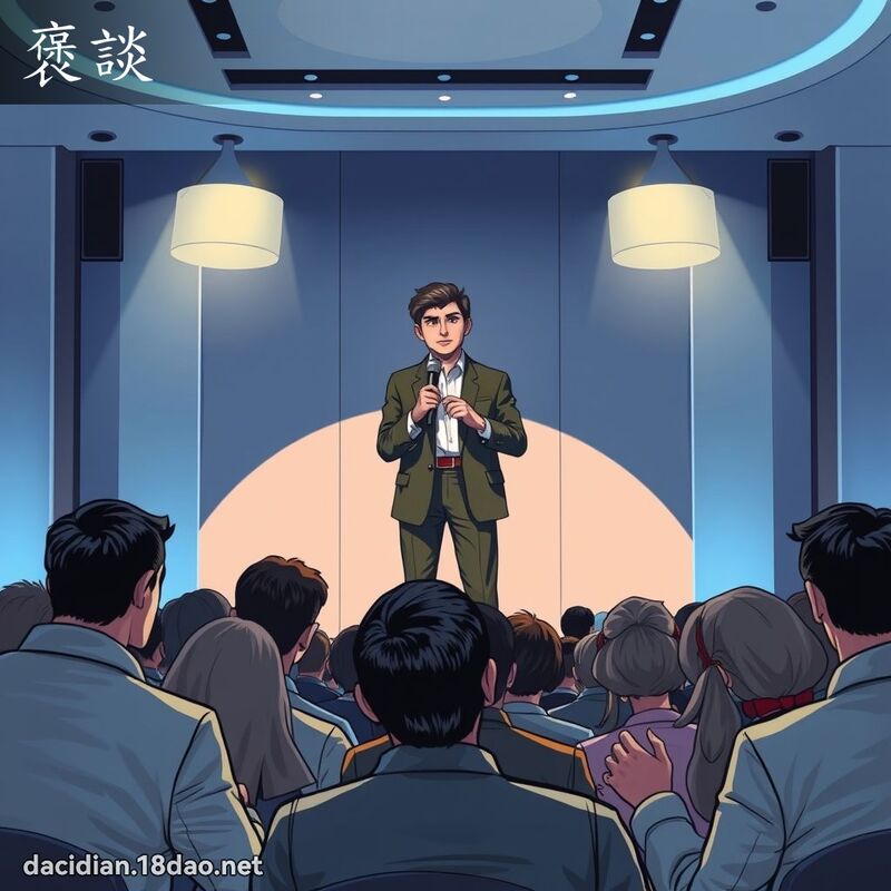 褒谈 - 国语大辞典配图