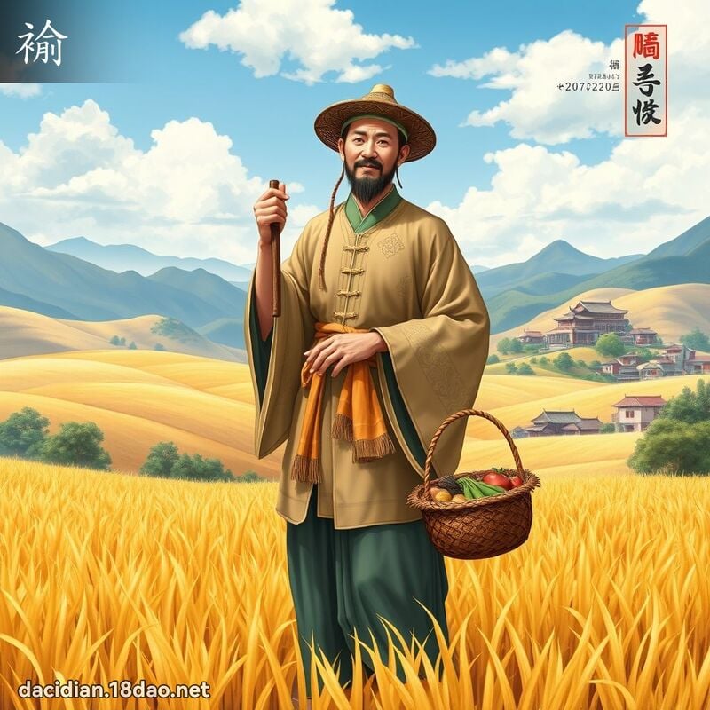 褕 - 國語大辭典配圖