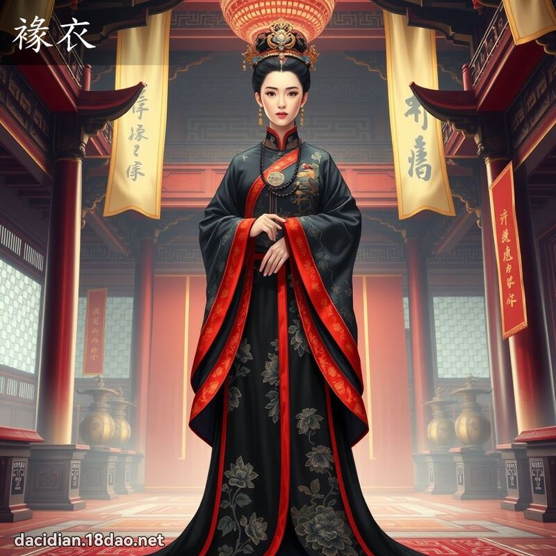 褖衣 - 國語大辭典配圖