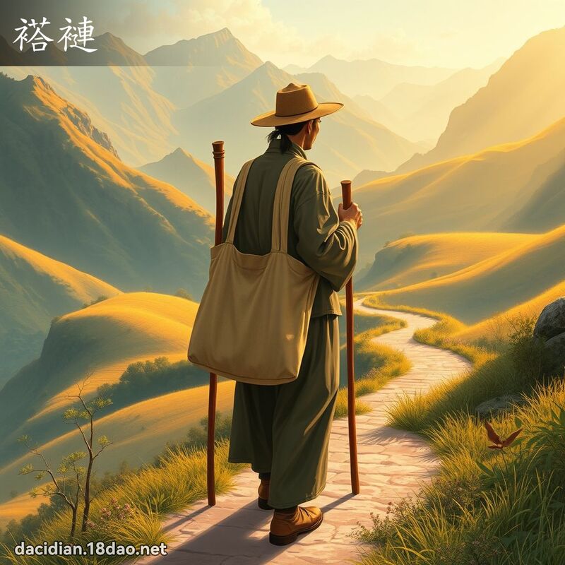 褡褳 - 國語大辭典配圖