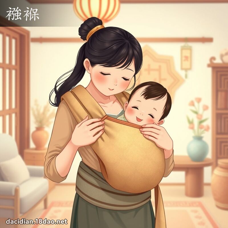 襁褓 - 國語大辭典配圖