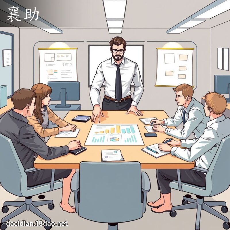 襄助 - 國語大辭典配圖