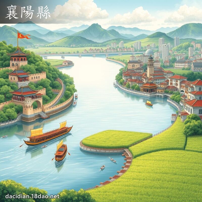 襄陽縣 - 國語大辭典配圖