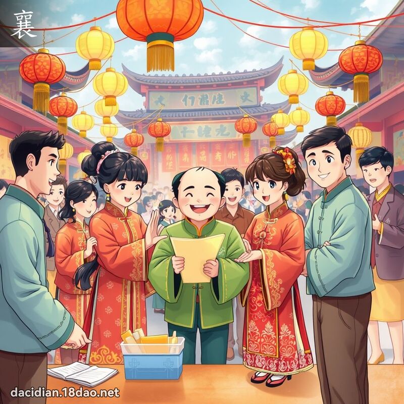襄 - 国语大辞典配图