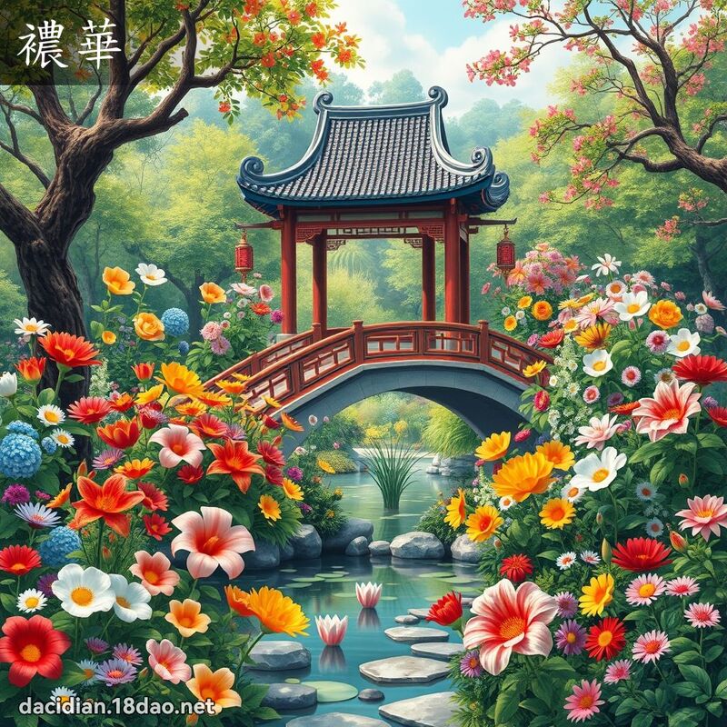 襛華 - 國語大辭典配圖