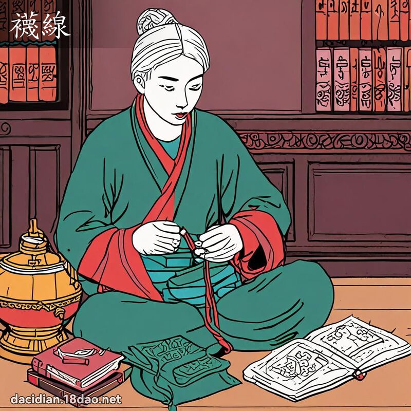 袜线 - 国语大辞典配图