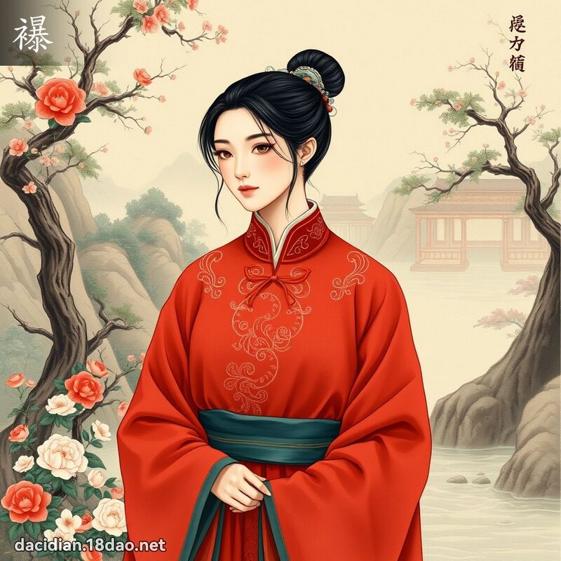 襮 - 国语大辞典配图