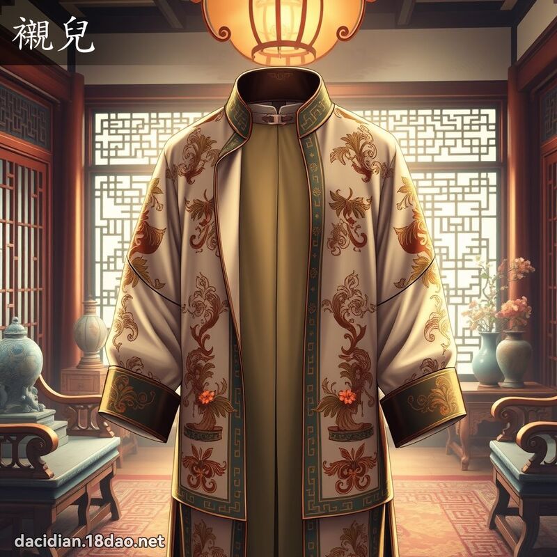 衬儿 - 国语大辞典配图
