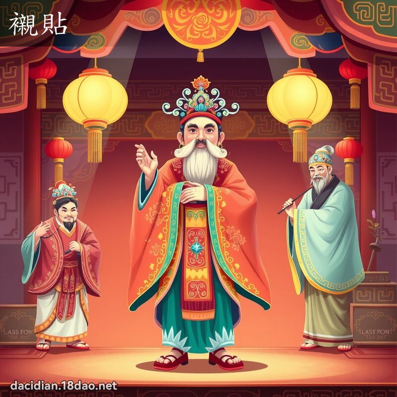 衬贴 - 国语大辞典配图