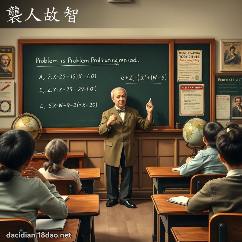 袭人故智 - 国语大辞典配图