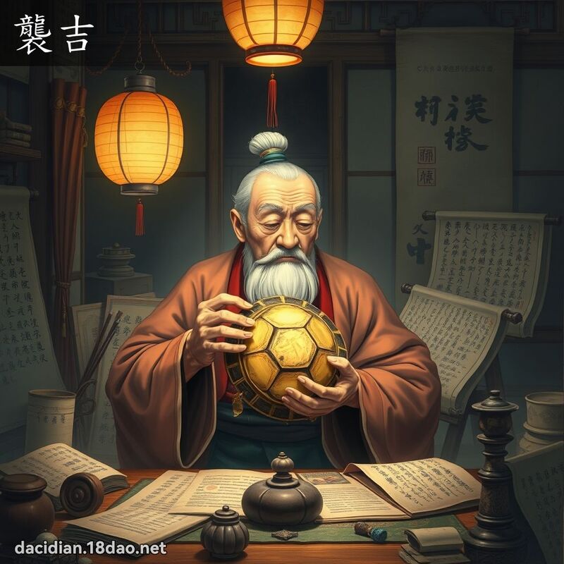 袭吉 - 国语大辞典配图