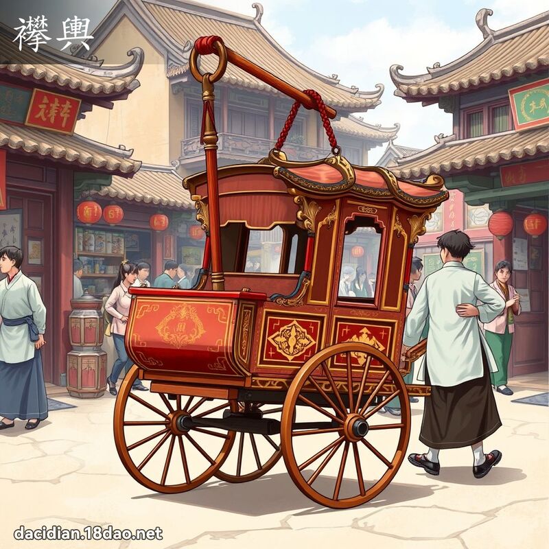 襻輿 - 國語大辭典配圖
